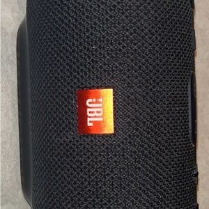 JBL Black and Red Bluetooth Speaker